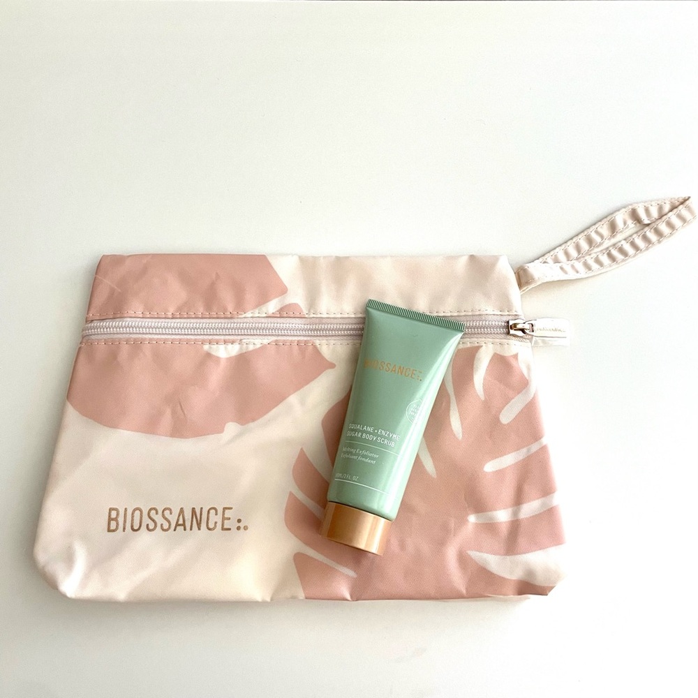 New Biossance Squalane + Enzyme Sugar Body Scrub